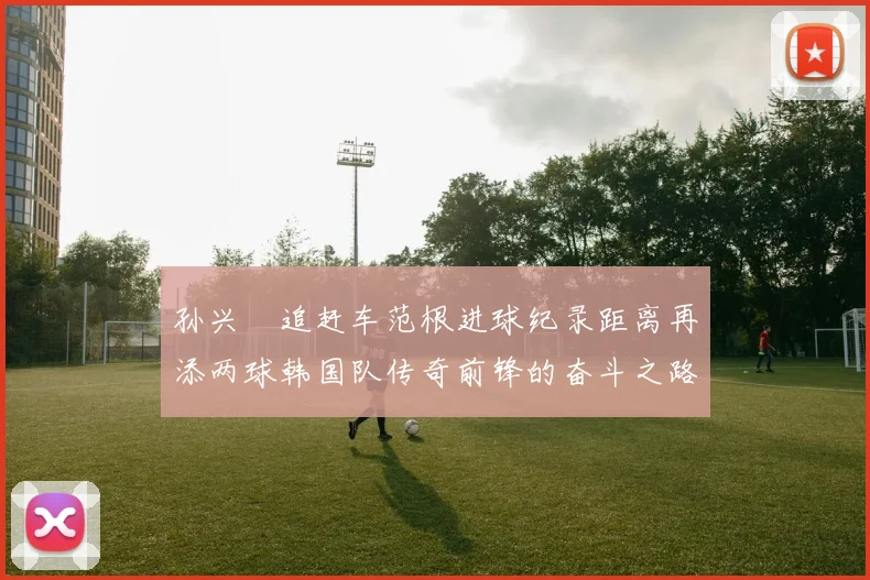孙兴慜追赶车范根进球纪录距离再添两球韩国队传奇前锋的奋斗之路